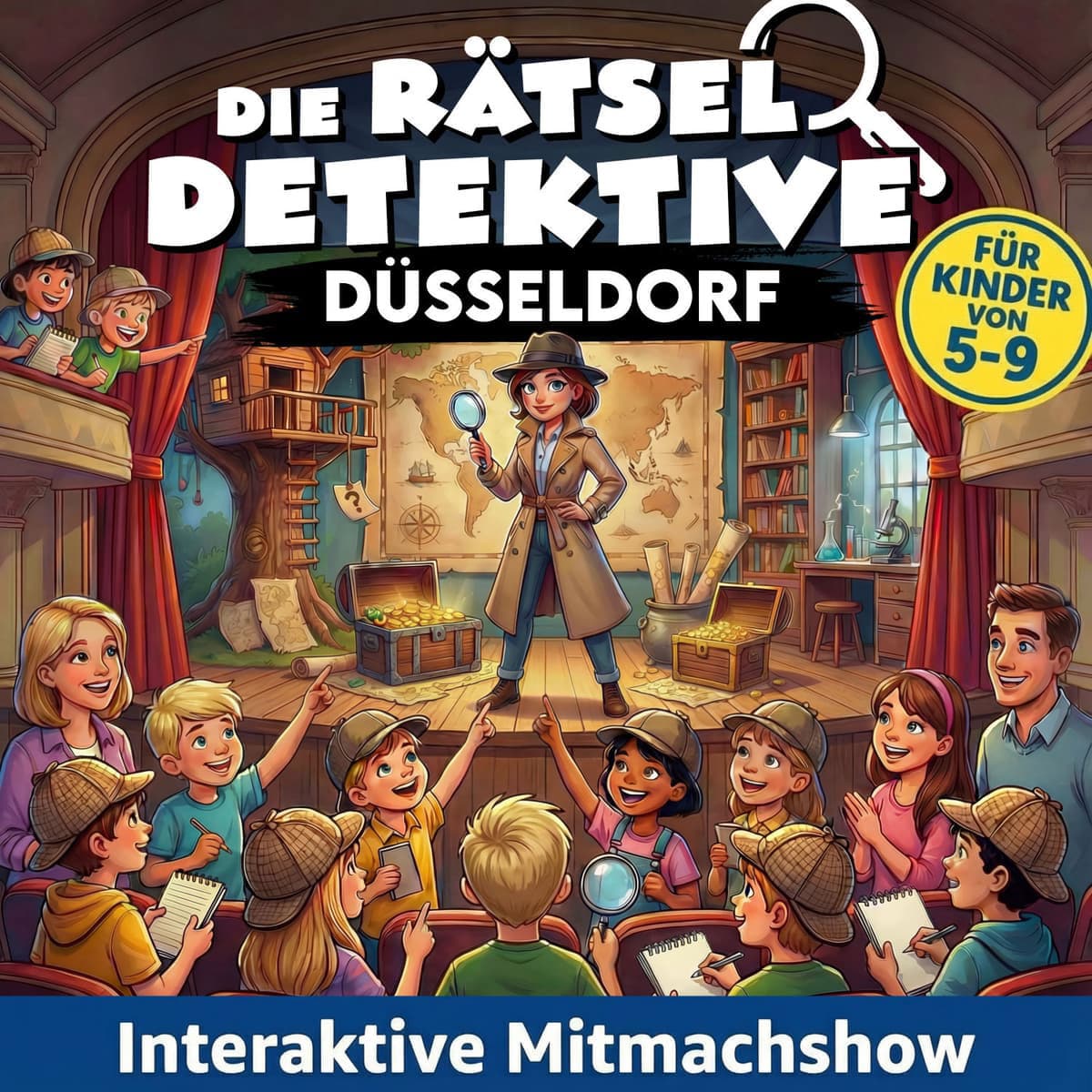 Die Rätseldetektive – Das große Mitmach-Abenteuer