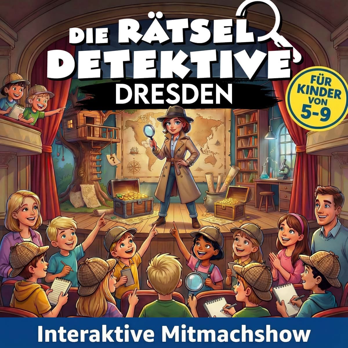 Die Rätseldetektive – Das große Mitmach-Abenteuer