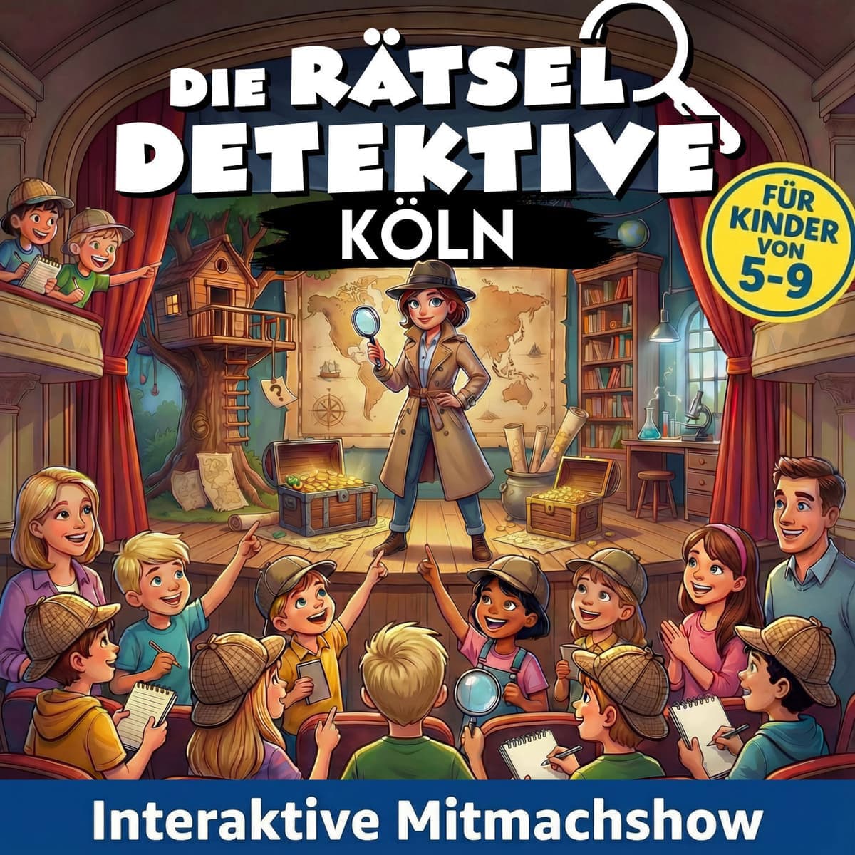 Die Rätseldetektive – Das große Mitmach-Abenteuer