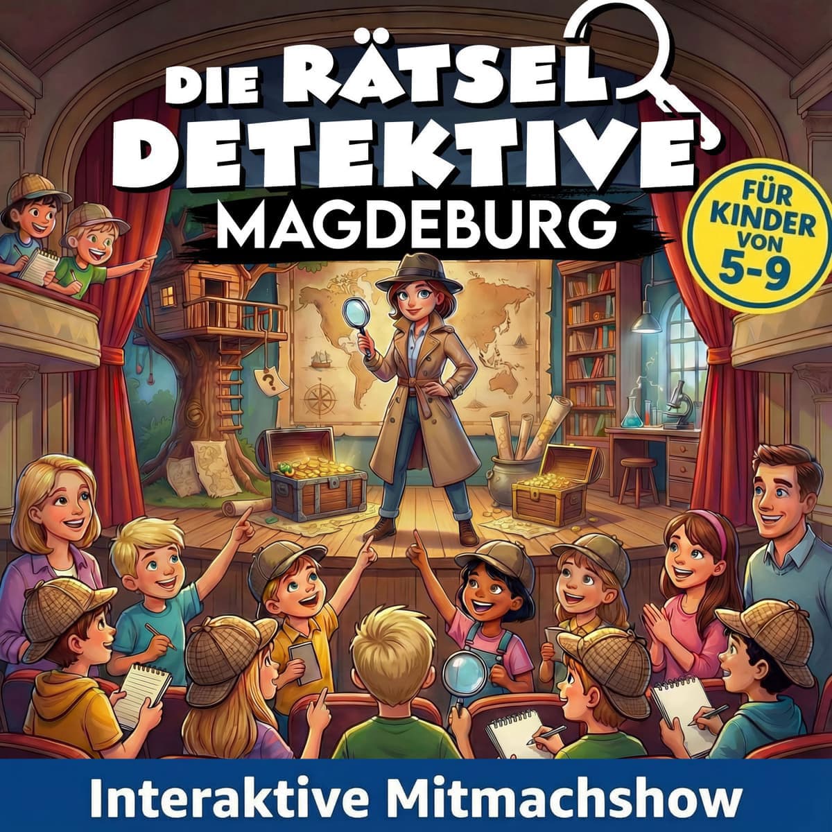 Die Rätseldetektive – Das große Mitmach-Abenteuer