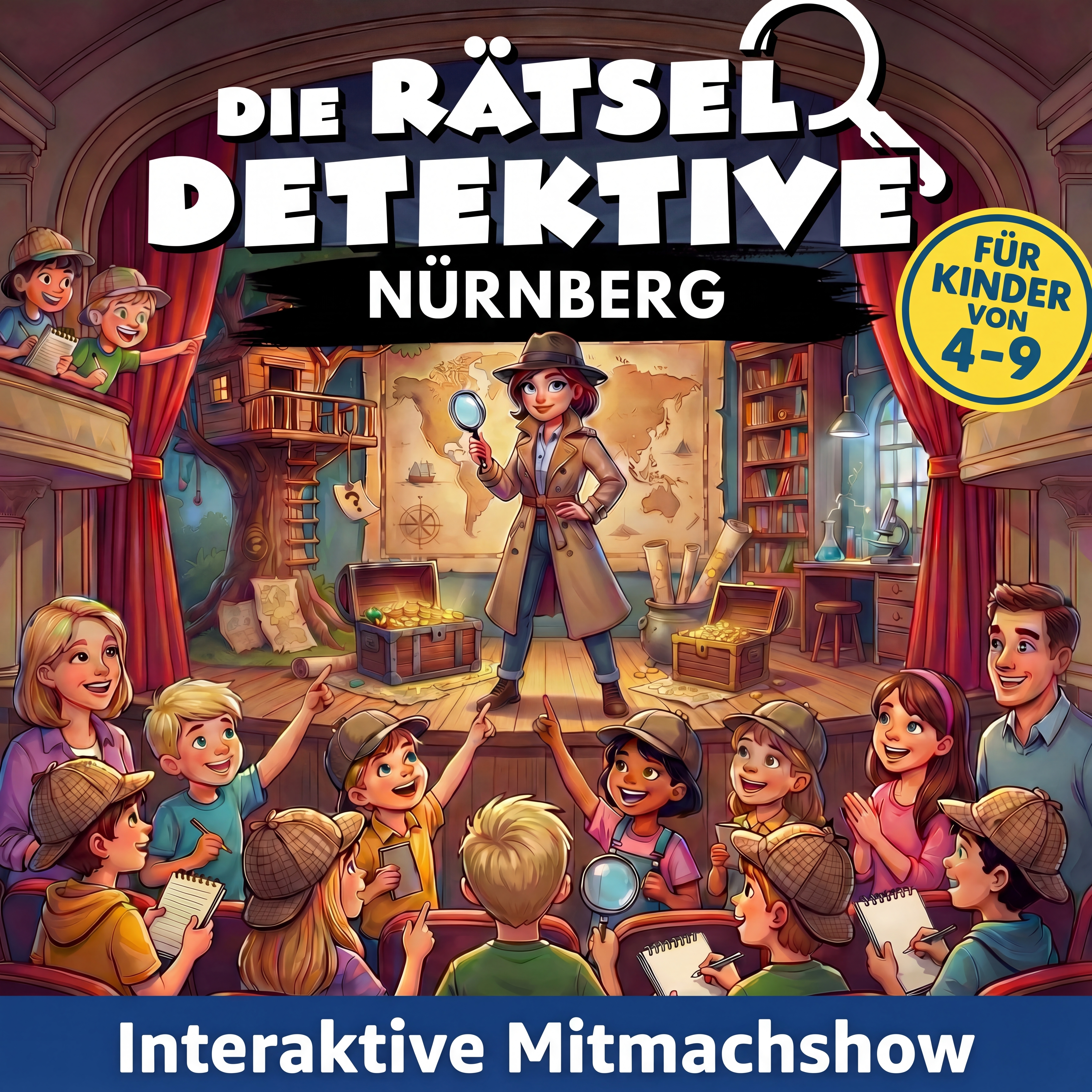 Die Rätseldetektive – Das große Mitmach-Abenteuer