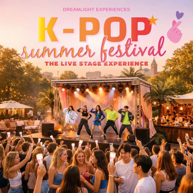 K-POP SUMMER FESTIVAL - The Live Stage Experience